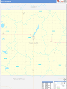 Palo Alto County, IA Digital Map Basic Style